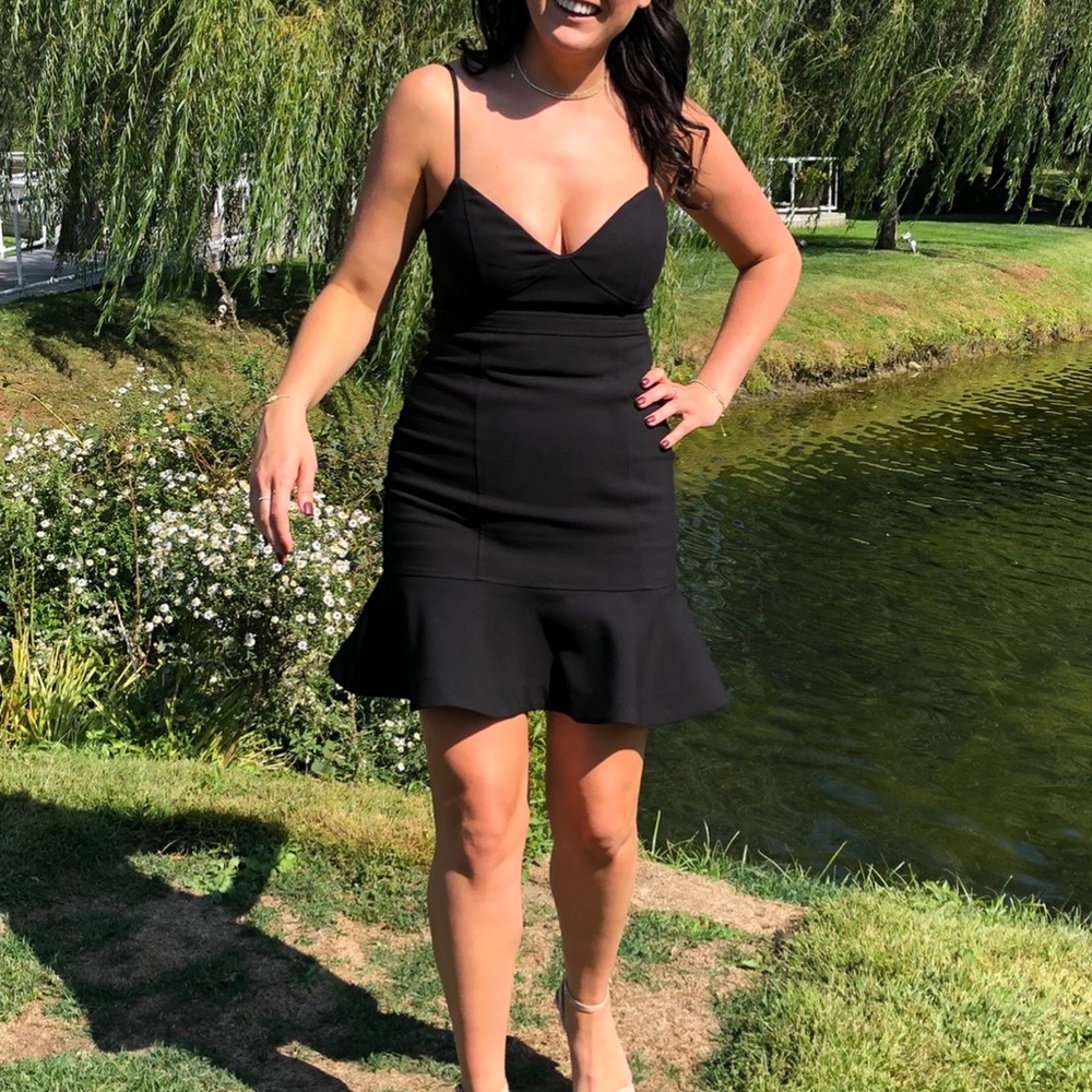 LIKELY Black Cocktail Dress